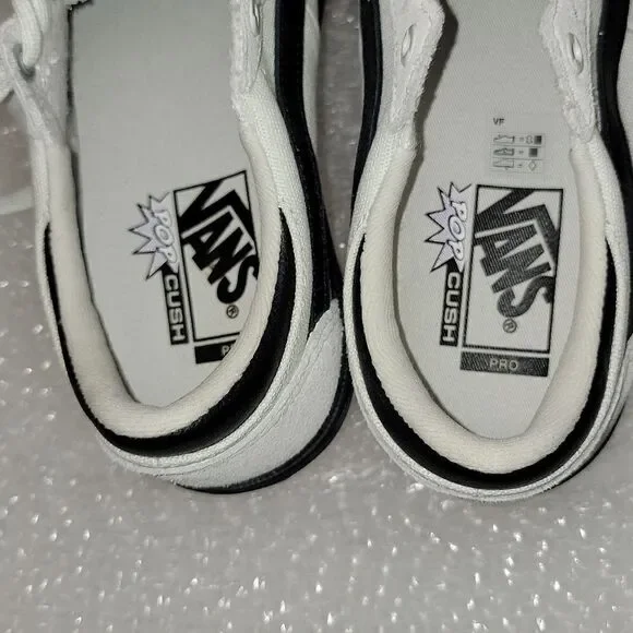 New Vans Gilbert Crockett 2 Pro Pop Cush Pearl & Black Size M 6.5 W 8 - Picture 8 of 12